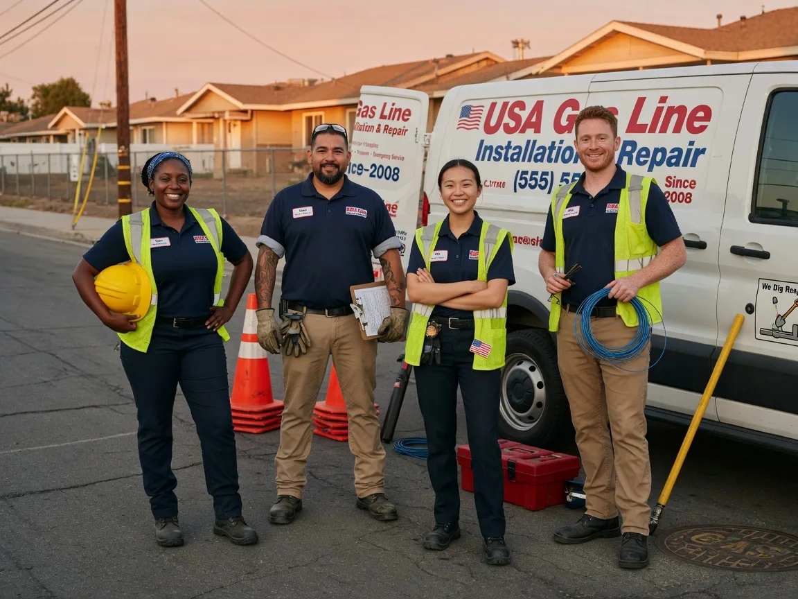 Gas Line Installation company in Weed, NM
